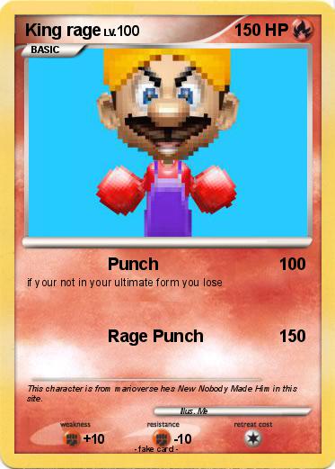 Pokemon King rage