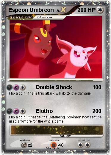 Pokemon Espeon Umbreon