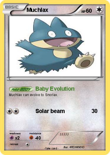Pokemon Muchlax