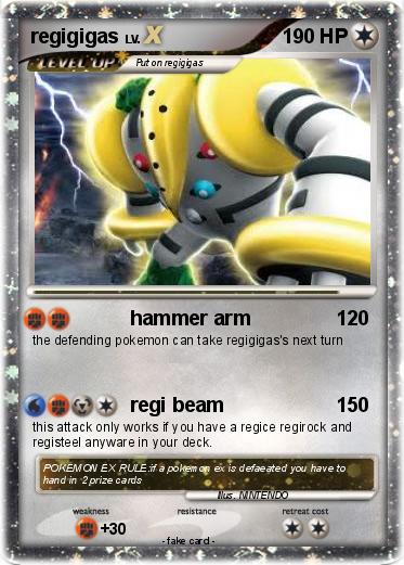 Pokemon regigigas