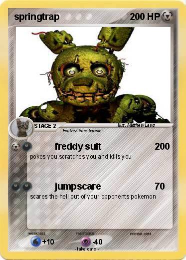 Pokemon springtrap