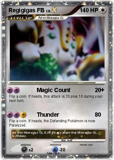 Pokemon Regigigas FB