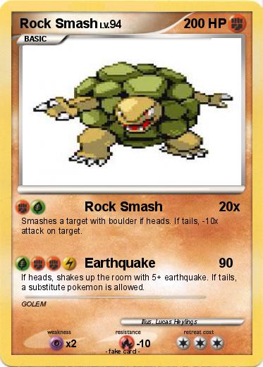 Pokemon Rock Smash