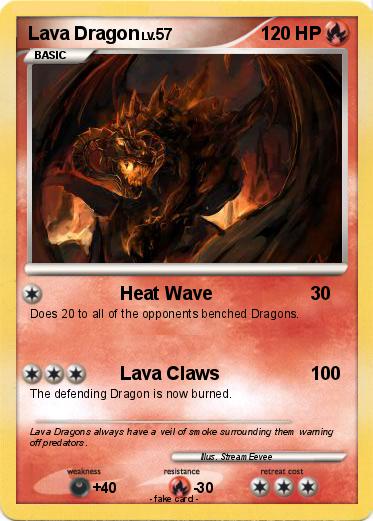 Pokemon Lava Dragon