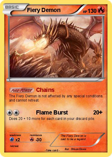 Pokemon Fiery Demon