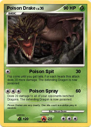 Pokemon Poison Drake