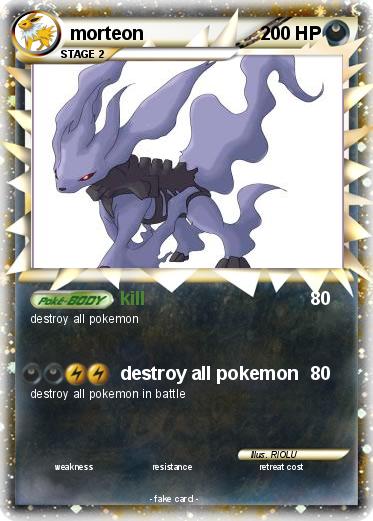 Pokemon morteon