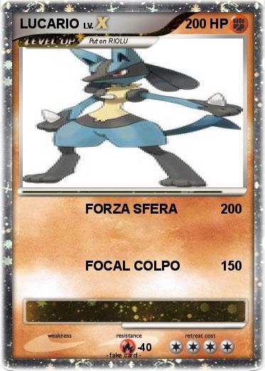 Pokemon LUCARIO