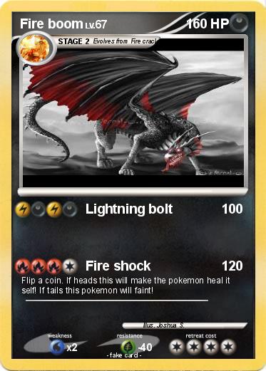 Pokemon Fire boom