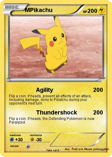 Pokemon MPikachu