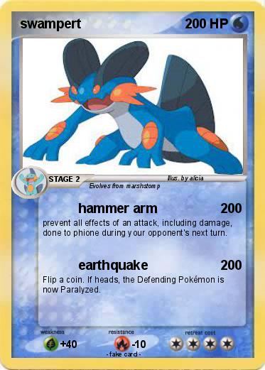 Pokemon swampert
