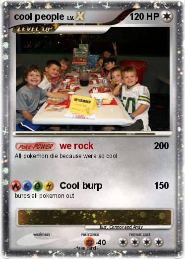 Pokemon cool people