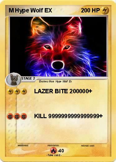 Pokemon M Hype Wolf EX