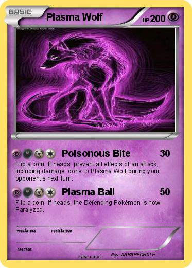 Pokemon Plasma Wolf