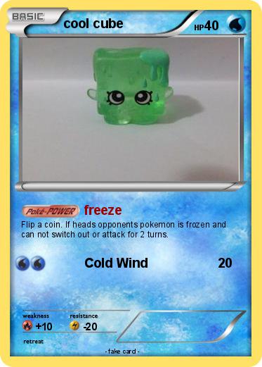 Pokemon cool cube