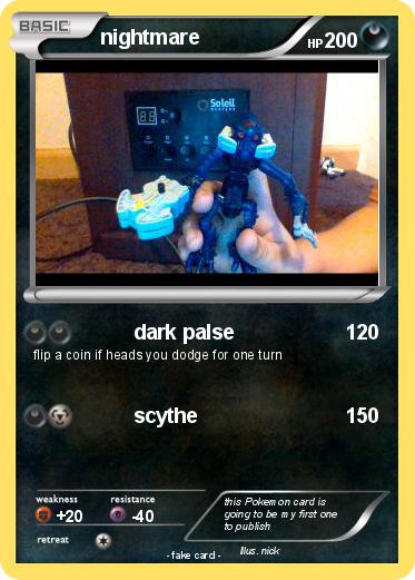Pokemon nightmare