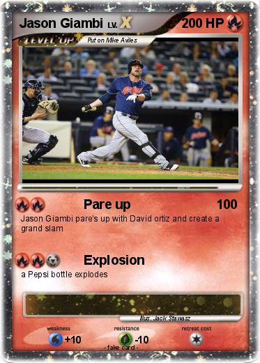 Pokemon Jason Giambi