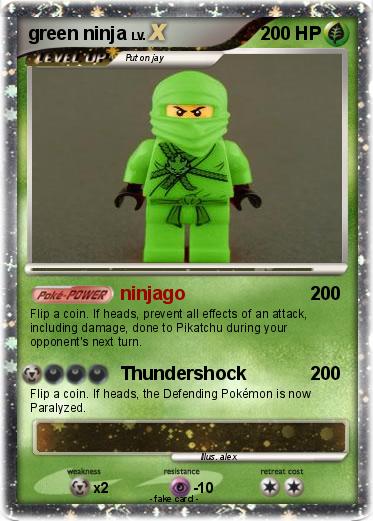 Pokemon green ninja