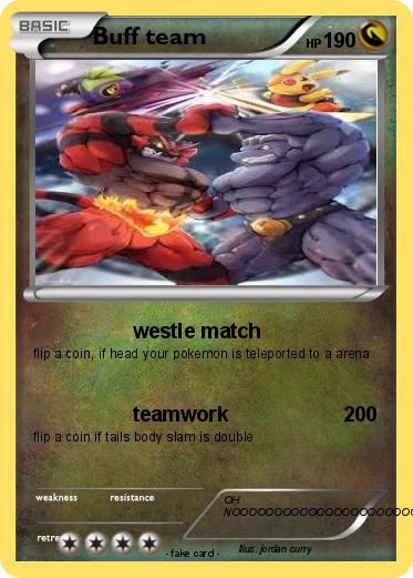 Pokemon Buff team
