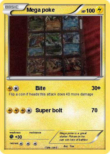 Pokemon Mega poke