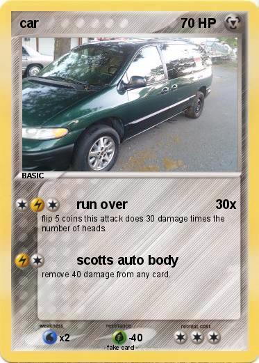 Pokemon car