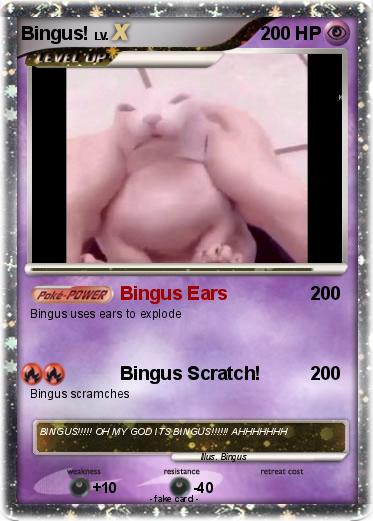 Pokemon Bingus!