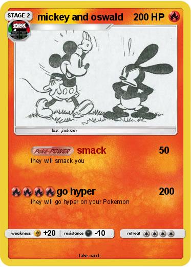 Pokemon mickey and oswald