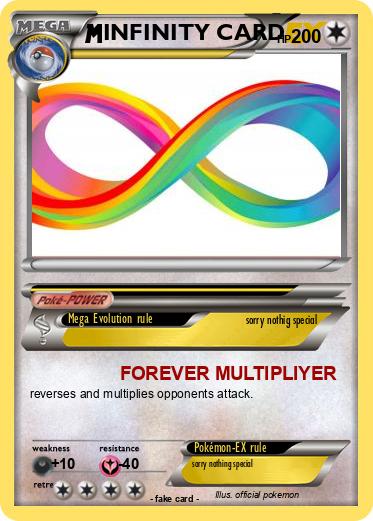 Pokemon INFINITY CARD Pokemon INFINITY CARD