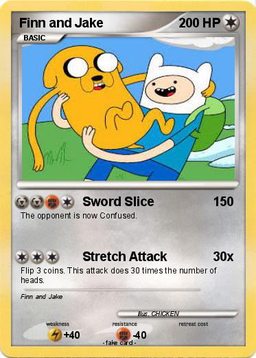 Pokemon Finn and Jake