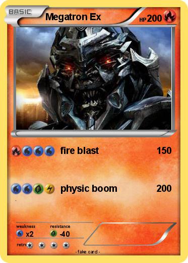 Pokemon Megatron Ex