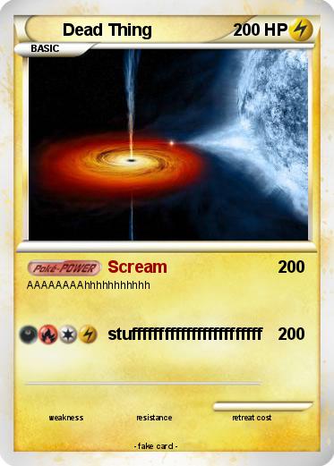 Pokemon Dead Thing