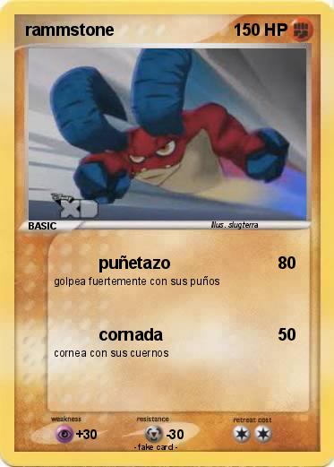 Pokemon rammstone