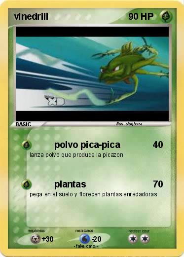 Pokemon vinedrill