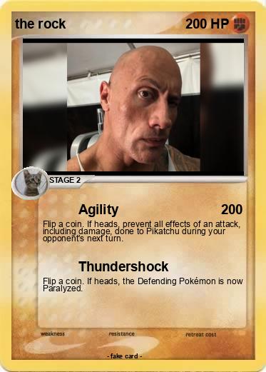 Pokemon the rock