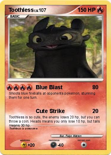 Pokemon Toothless