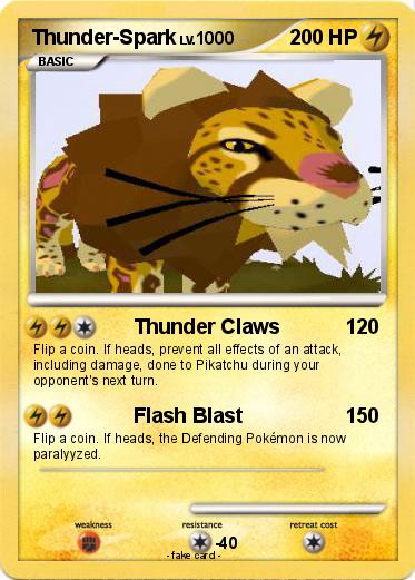 Pokemon Thunder-Spark