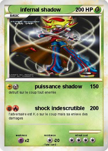 Pokemon infernal shadow