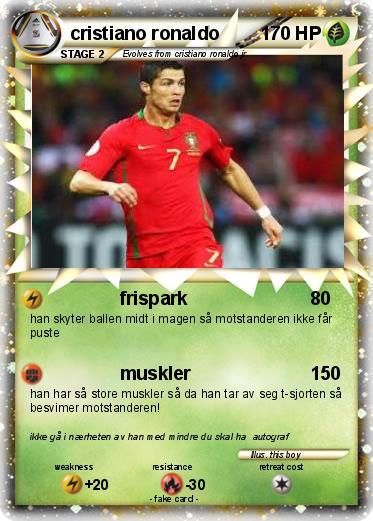 Pokemon cristiano ronaldo