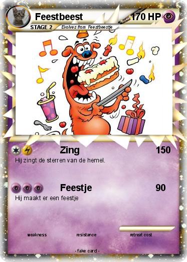 Pokemon Feestbeest