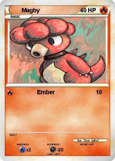 Pokemon Magby
