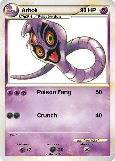 Pokemon Arbok