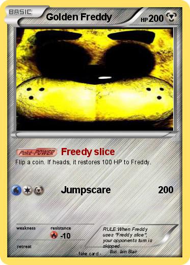 Pokemon Golden Freddy