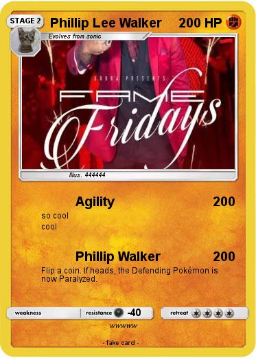 Pokemon Phillip Lee Walker