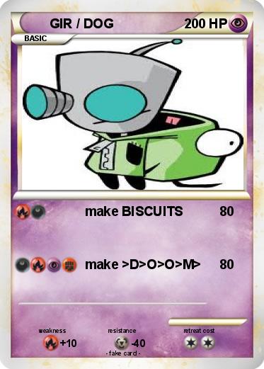 Pokemon GIR / DOG