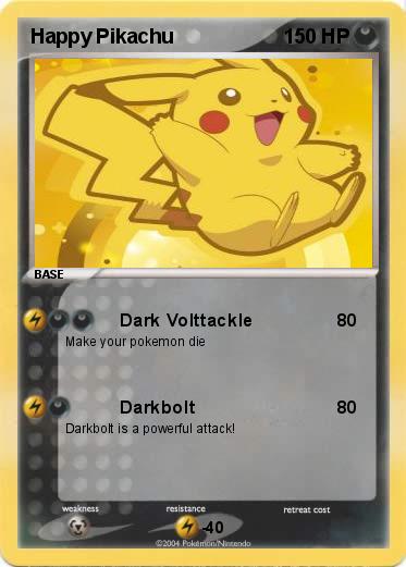 Pokemon Happy Pikachu
