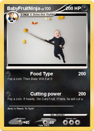 Pokemon BabyFruitNinja
