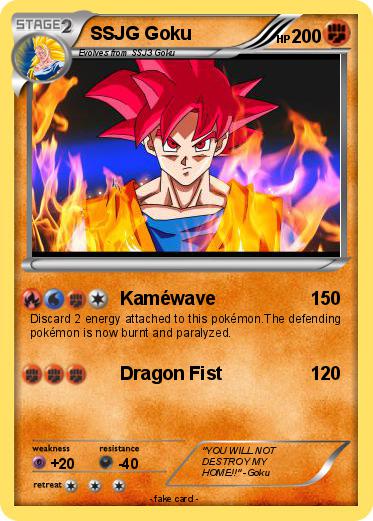 Pokemon SSJG Goku