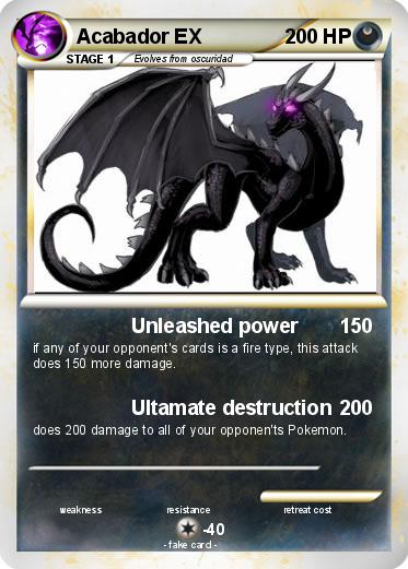 Pokemon Acabador EX