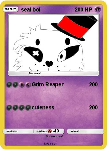 Pokemon seal boi