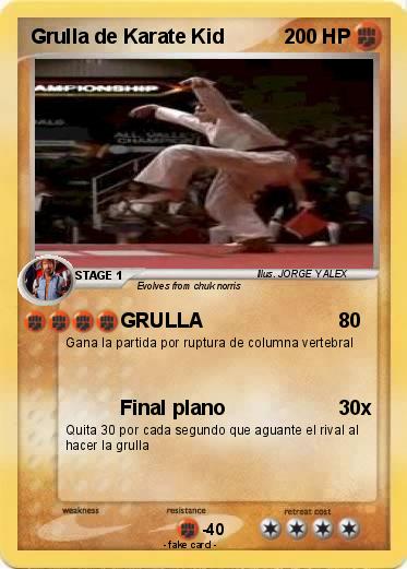 Pokemon Grulla de Karate Kid